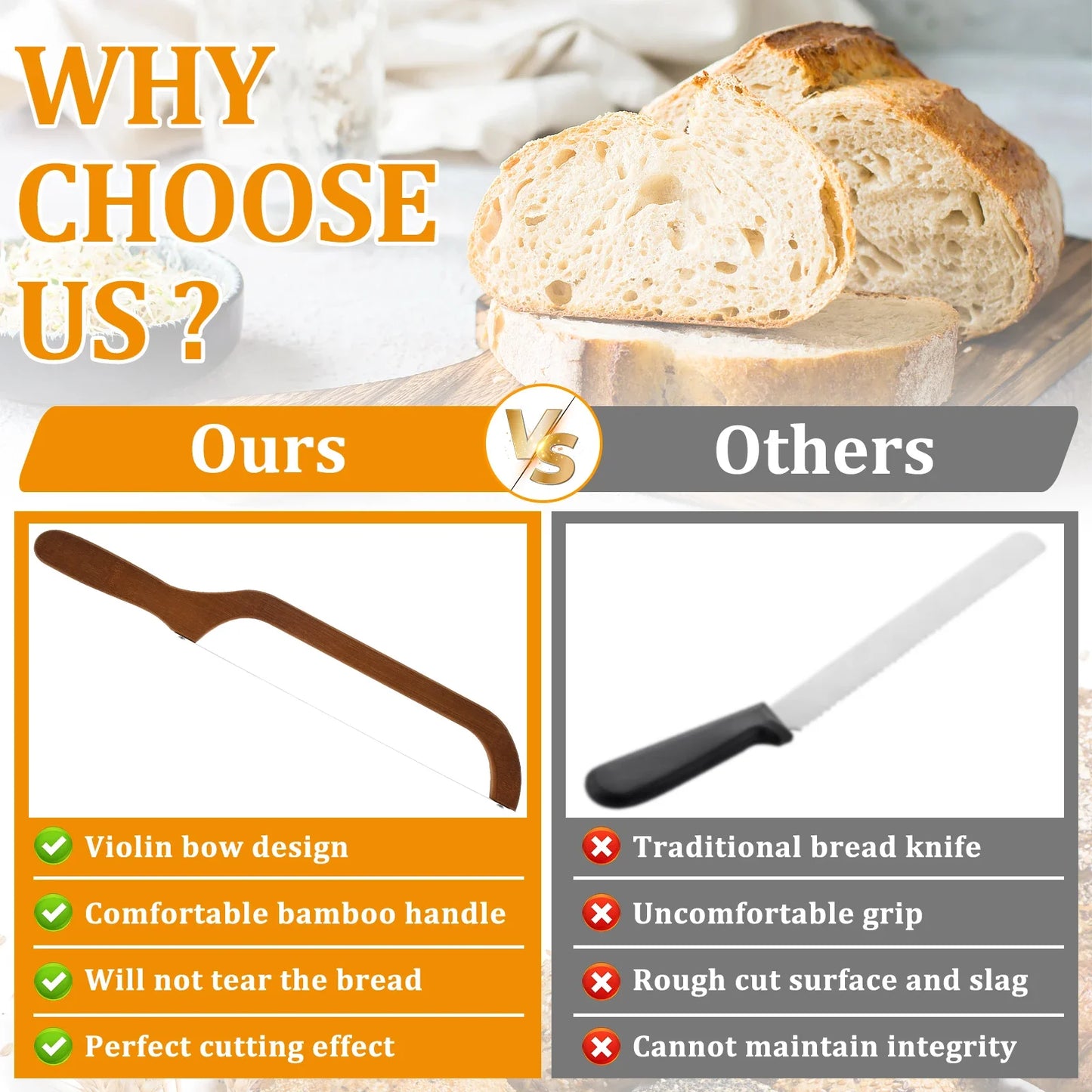 Bread Bow Knife